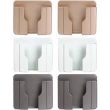 Stylish Wall Mount Phone Holder, Space-saving Multipurpose Storage Box with Strong Viscosity Adhesive for Your Bedroom, Kitchen, Bathroom, or Office