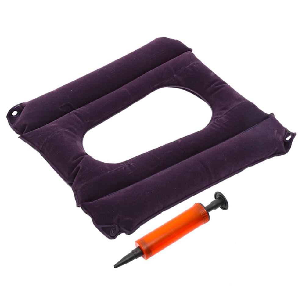 Elderly Inflatable Sore Relief Cushion Gel Seat Pad For Pressure Prevention Large Size GelInfused Adjustable Inflation