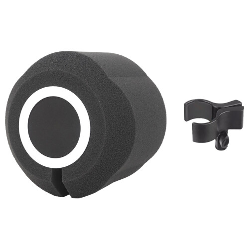 Professionele microfoonsponsafdekking-C3 grote veerclip