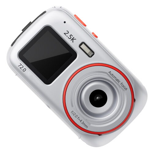 Upgrades 72MP Digitalkamera Reisekamera-Silber