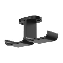 Sturdy Double Headphone Hook Under Desk Holder Stand for