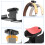 Sturdy Double Headphone Hook Under Desk Holder Stand for 4