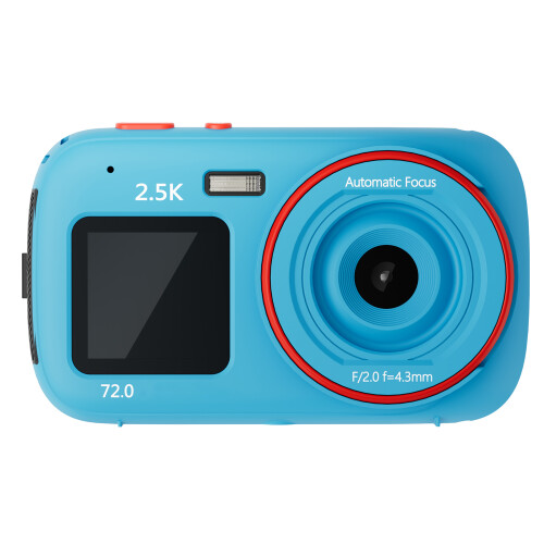 Upgrades 72 MP digitale camera Reiscamera Multifunctionele-Blauw