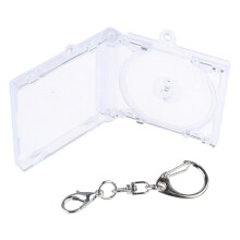 Blanko-Mini-Disc-Hülle, Schlüsselanhänger für-SET 1