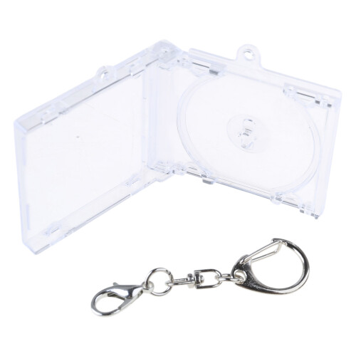 Blanko-Mini-Disc-Hülle, Schlüsselanhänger für-SET 1