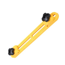 Guide Precision Cutting Clamp Attachment For Circular Track Fence For Straight Woodworking Yellow