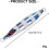 Fishing Baits Artificial Lures For Long Casting Jigging Spoon Swimbait Spinner Hooks Model Luminously 4