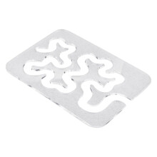 Motion Quilt Templates, Transparent Acrylic Quilt Templates Ruler for Simple Meander and Quilt Designs Ref: 5054