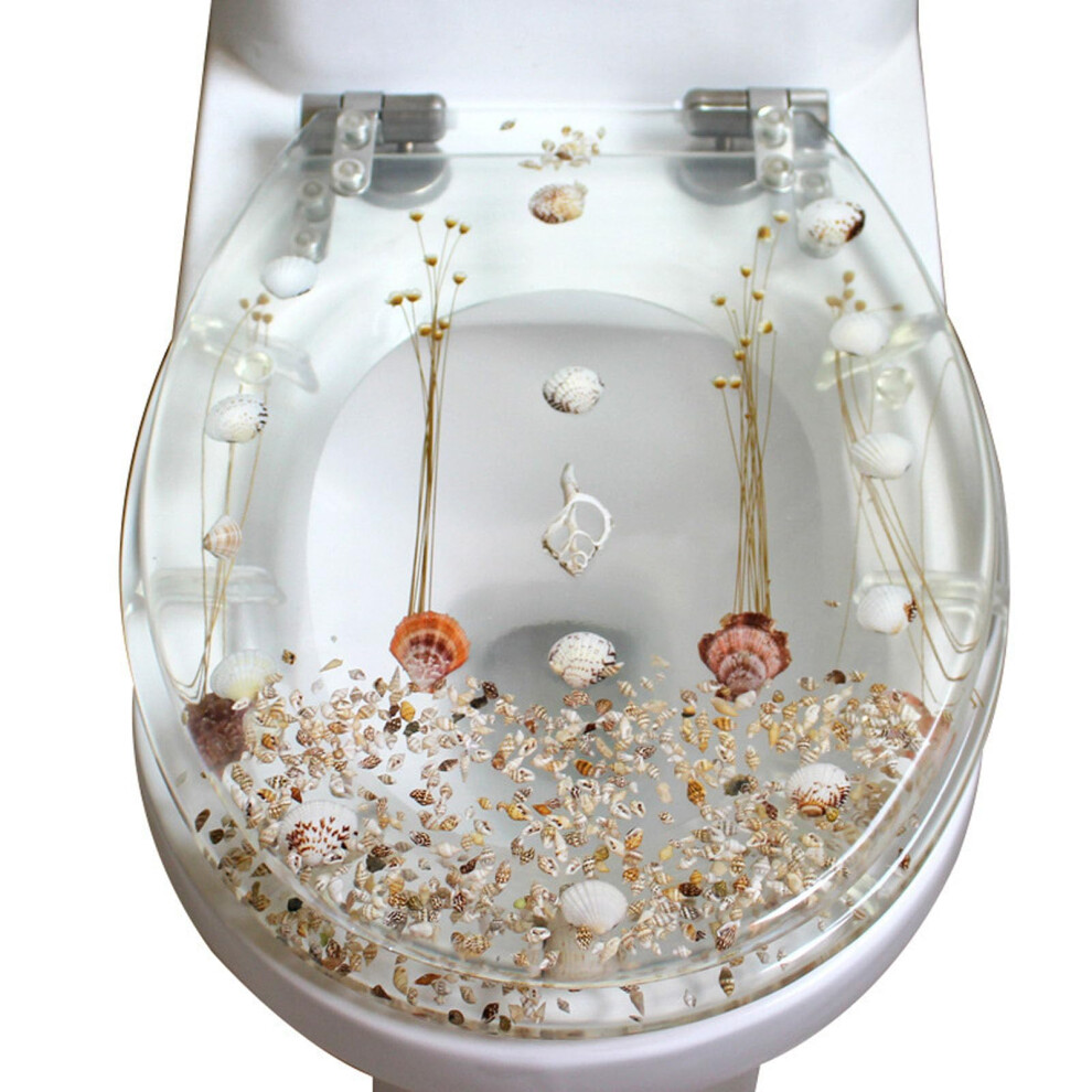Toilet Seat With Softclose Mechanism And Stainless Steel Hinges, Oshaped 9365049955522