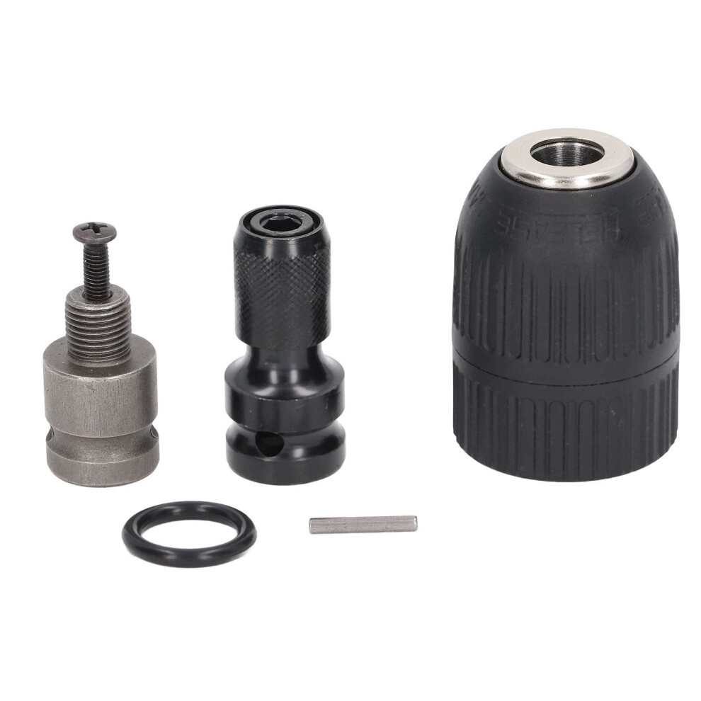 Self Tighten Electric Impact Wrench Drill Chuck Adapter 1In Or 2In 20Unf Thread To Convert Impact Driver To Drill Bit 9426802331653