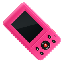 Appareil photo numérique avec résolution 7200MP, appareil-Rouge