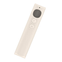 Siliconen beschermhoes voor gamesysteem Remote Case-beige kleur