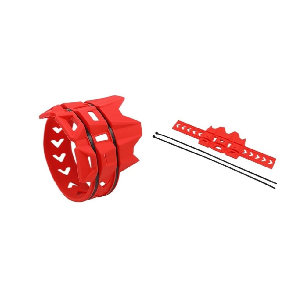 Heat Shields Universal Exhaust Cover For Motorcycle Muffler Silencer Guard Red 9365049955768