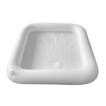 Inflatable Serving Bar with Floating Ice Buffet Cooler Keeps Food and Drinks Cold for Pool Parties