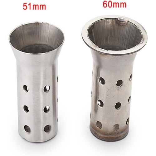 Motorcycle Exhaust Pipe TypeB Universal 51mm 60mm Silencer Db Killer 2