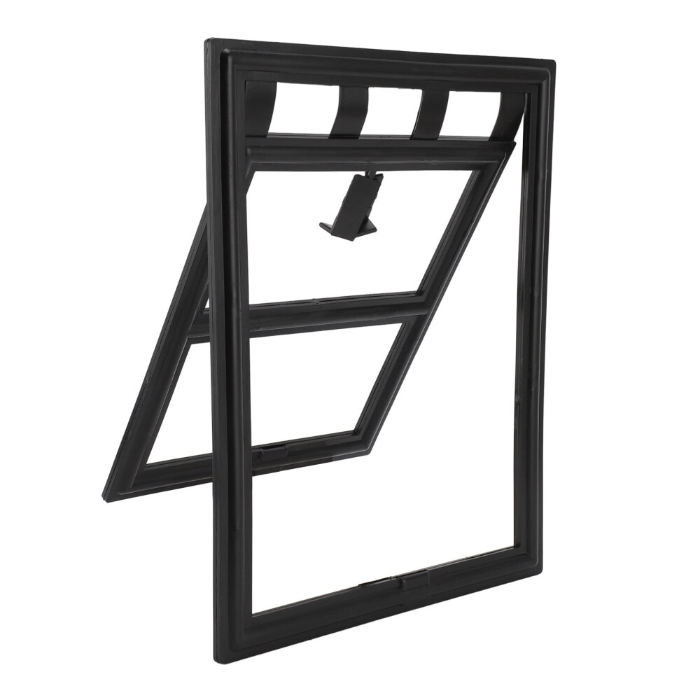 Cat Screen Door For Sliding Glass Doors, Lockable Dog Door, Inside Door Flap, Fits Screen Doors, Windows 9365049956031