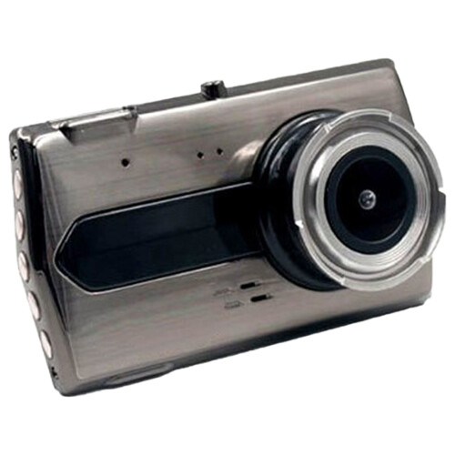 Dashboard Camera with 4inch IPS Display, Double-single camera