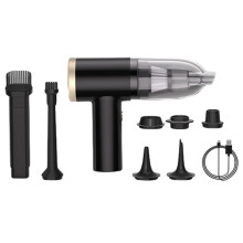 Car Vacuum Cleaner 12000PA Portable Vacuum for Car-black