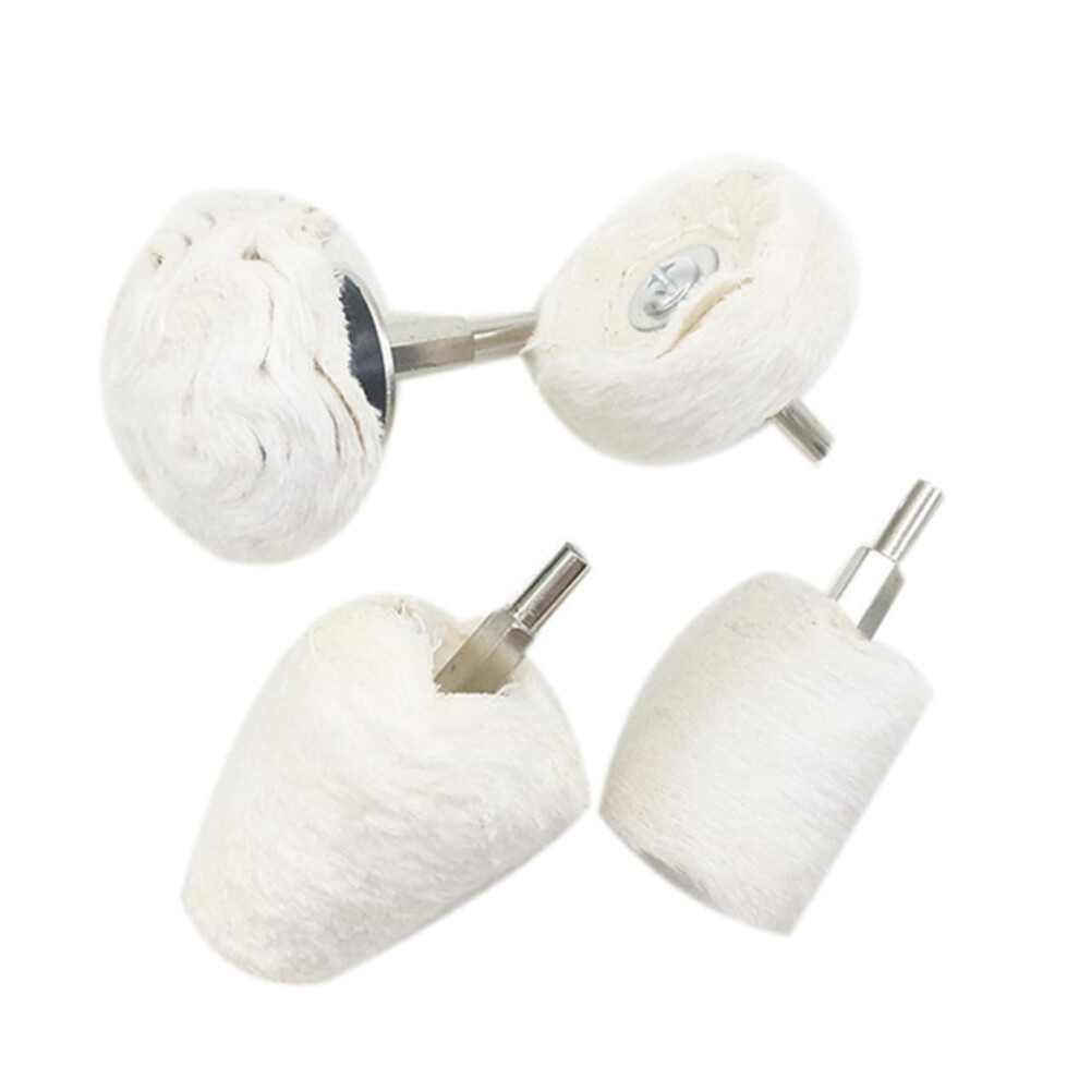 Polishing Disc Mirror Polish Bench Grinder Polishing Pad Faux Wool Wheel Grinding Head Auto Tool 9365049956796