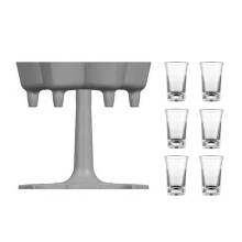 Classic Shot Tumblers, Heavy Base Shot Glass Set For Cocktail Enthusiasts, Multi-purpose Shot Cups Suitable For Home Bars And Party Decorations