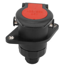 24V 7-poliger Anhängerkabelverbinder Adapter für Wohnmobil, Caravan, Boot, Zuverlässige Verkabelung
