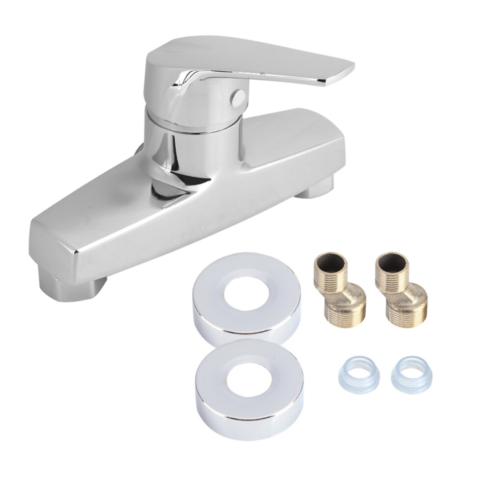 Luxurious Bathtub Mixer, Zinc Alloy Faucet Offers Seamless Hot And Cold Water Mixing, Scratch Resistant Surface For An Elegant Bathroom 9148971058291