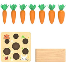 Brinquedo Montessori de madeira, colorido com as cores do arco-íris e feito de material seguro, para classificação de formas e aprendizado