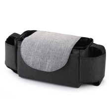 Organizzatore per genitori per accessori per passeggino, borse per passeggino spaziose e multifunzionali con portabicchiere isolato, per esigenze