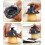 Innovative Multifunction Rotate Vegetable Cutter, Kitchen Tool With Interchangeable Blades For Versatile Use, Stainless Steel Tools And Comfortable 8