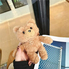 Teddy Guardian de vos appareils électroniques, un ours en peluche plus vrai que nature offrant une protection anti-chute et anti-poussière pour vos