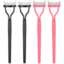 Eyelash Comb, Reusable Mascara Applicator With Non-Slip Grip, Curved Design For Effortless Lash Separation, Ergonomic Design Makes It Perfect For