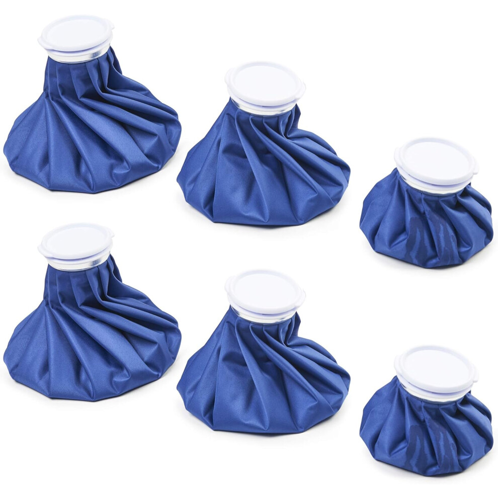 Ice Pack Trio For Injuries, Reusable Ice Bags With No-Leak Design For Hot & Cold Therapy, Waterproof Ice Packs Providing Instant Pain Relief And