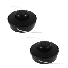 Enhanced Durability Trimmer Head For Universal Compatibility, Stable Characteristics Garden Edging 2PCS