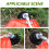 Enhanced Durability Trimmer Head For Universal Compatibility, Stable Characteristics Garden Edging 2PCS 2