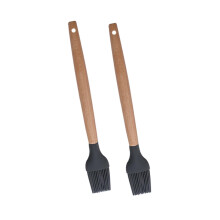 Silicone grill brush 2pack, oil sieve brush, gentle for cookware, baking, and grilling