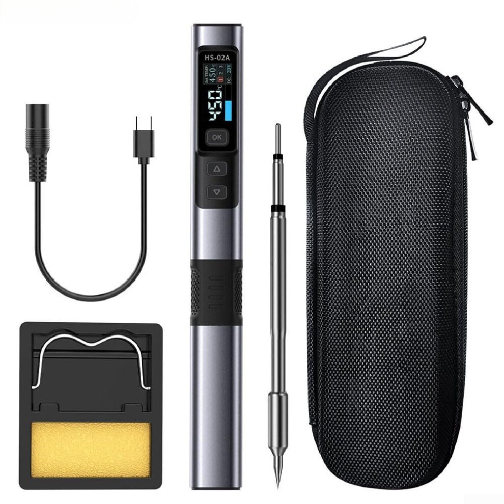 Userfriendly Hs02a Portable Smart Soldering Tool With Inductive Sleep Mode For Energy Saving (B) 9412369190239