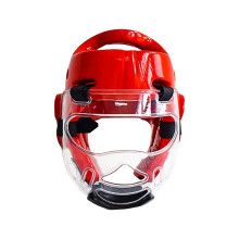 Head protection for kickboxing martial arts headgear ergonomic boxing helmet for Muay Thai, karate, MMA training.