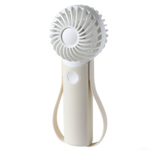 Handheld Portable Fan ThreeSpeed USB Rechargeable Mini Cooling Fan ABS Compact For Outdoor Travel Home Office