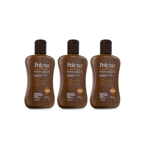 (3 Pack) Polytar Scalp Shampoo 150ml
