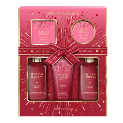Baylis & Harding Baylis & Harding Midnight Cherry Luxury Pamper Gift Set