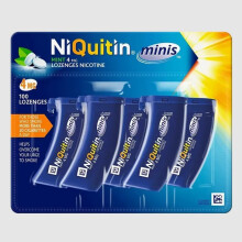 NiQuitin Mini Mint Lozenges âÃÃ 4 mg, 100 Minis âÃÃ Stop Smoking Aid