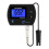 Digital PH Meter with Clear Display and Replaceable Probe for Aquarium Hydroponics Wall Mount 1