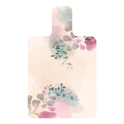 Pilates Yoga Mat, 3D Flower Pattern, NonSlip Washable, Foldable, Cream