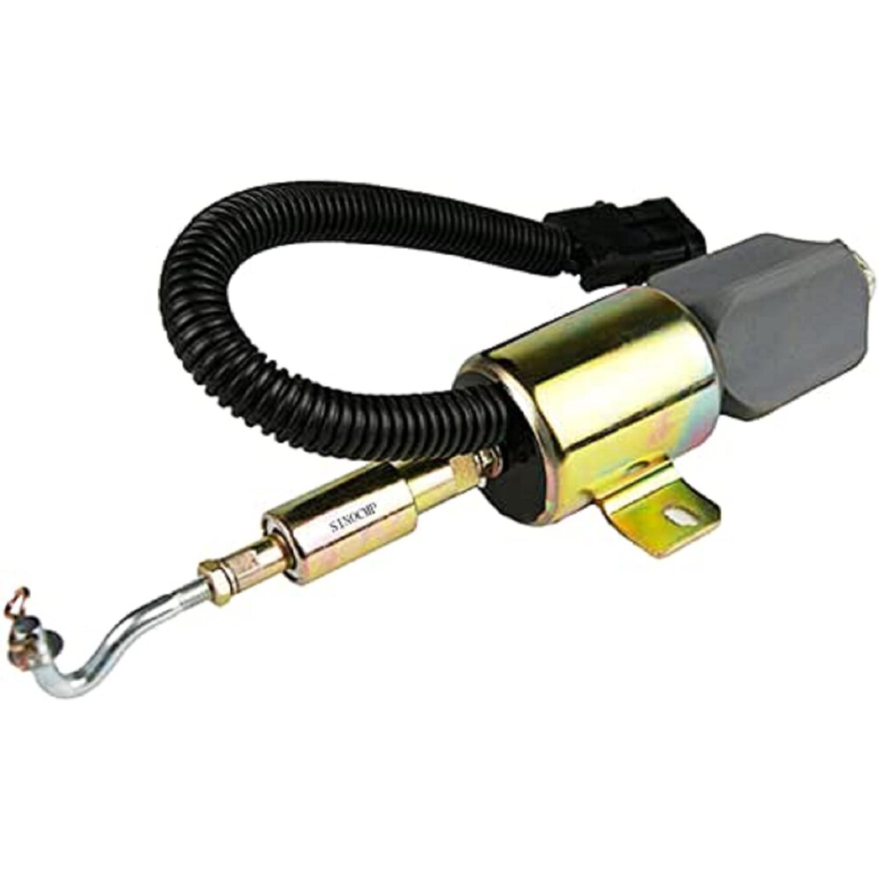 Fuel Shut Off Solenoid Valve 12V 1 Pc Set Model Sa481312 Compatible With 1756Es12e3ulb1s1 9189345060304