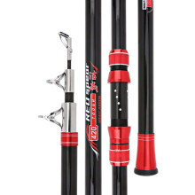 2.1M4.5M Carbon Fishing Rod 30kg Ultra Hard 100M Long Distance Casting Shot Fishing Rod Telescopic Sea Boat Fishing Equipment 2.1m