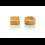 Pidy Mini Round & Square Assorted Neutral Trendy Shells - 1x96 1