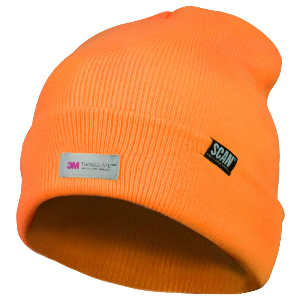 Scan Orange Sfcp01-O Hi-Vis Beanie Hat - Image 7