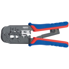 Knipex 97 51 10 Crimpzange für modulare Westernstecker RJ11, RJ12, RJ45