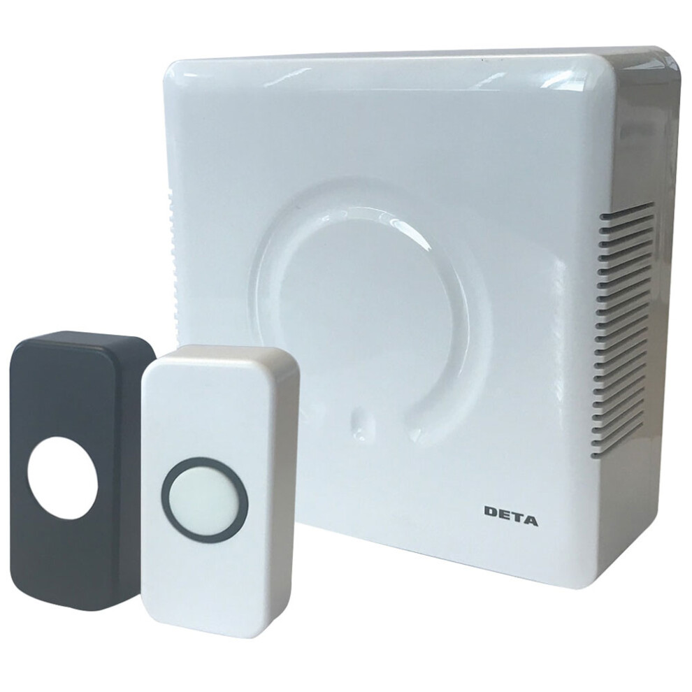 Deta Vimark - Wired Door Bell Chime And Push Kit 5016211417426