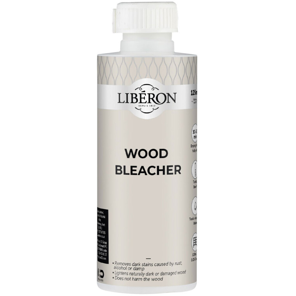 Liberon Wb125 Wood Bleacher 125Ml 3282391063070